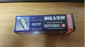 BRISK SILVER DR14YS Свещ запалителна за газ 8 лева ЕМ Комплект Дружба 0884333261  ново